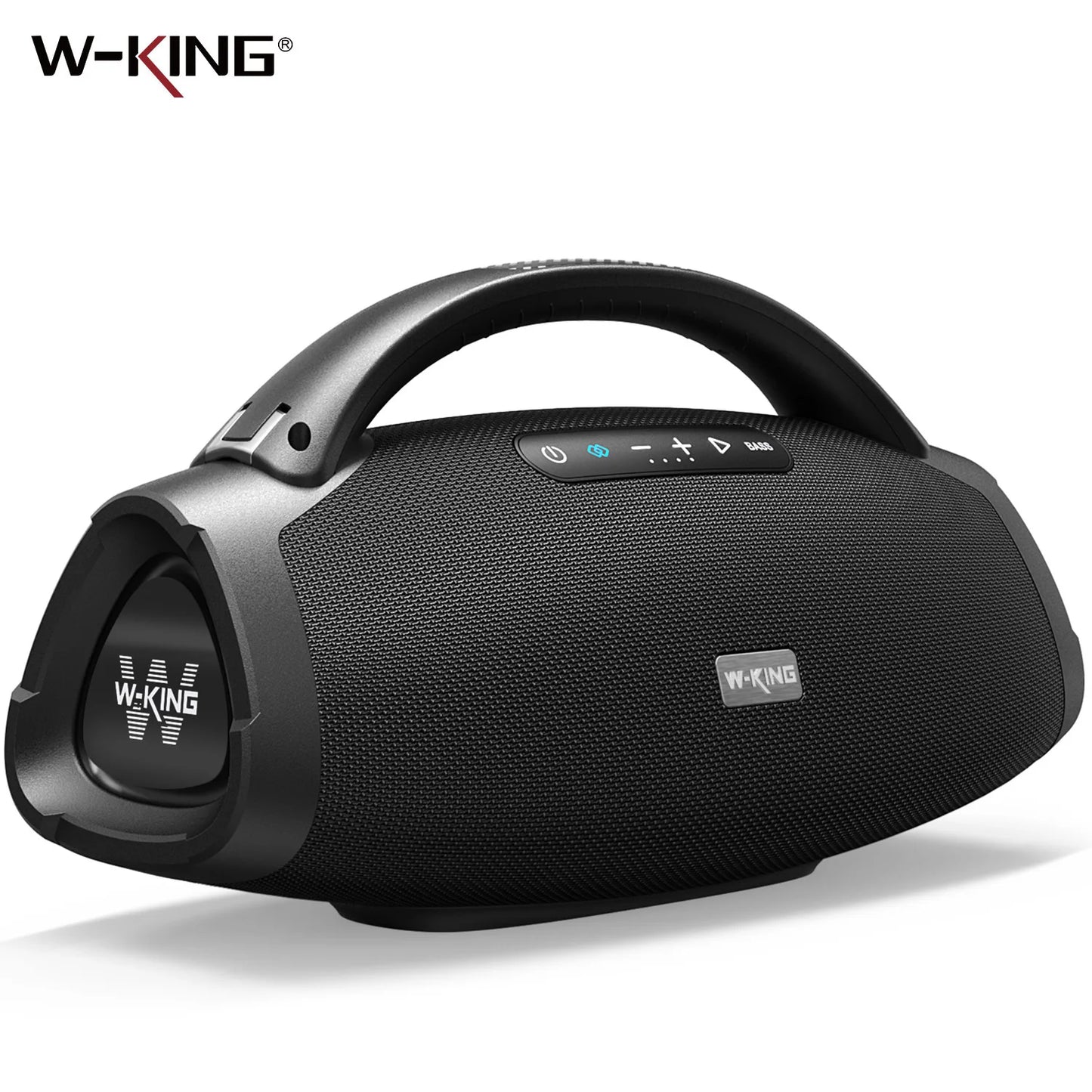 W-KING 180W RMS Portable Bluetooth Speakers,Massive Bass Party Boombox IPX7 Waterproof Speaker Large, Loud Outdoor Speaker